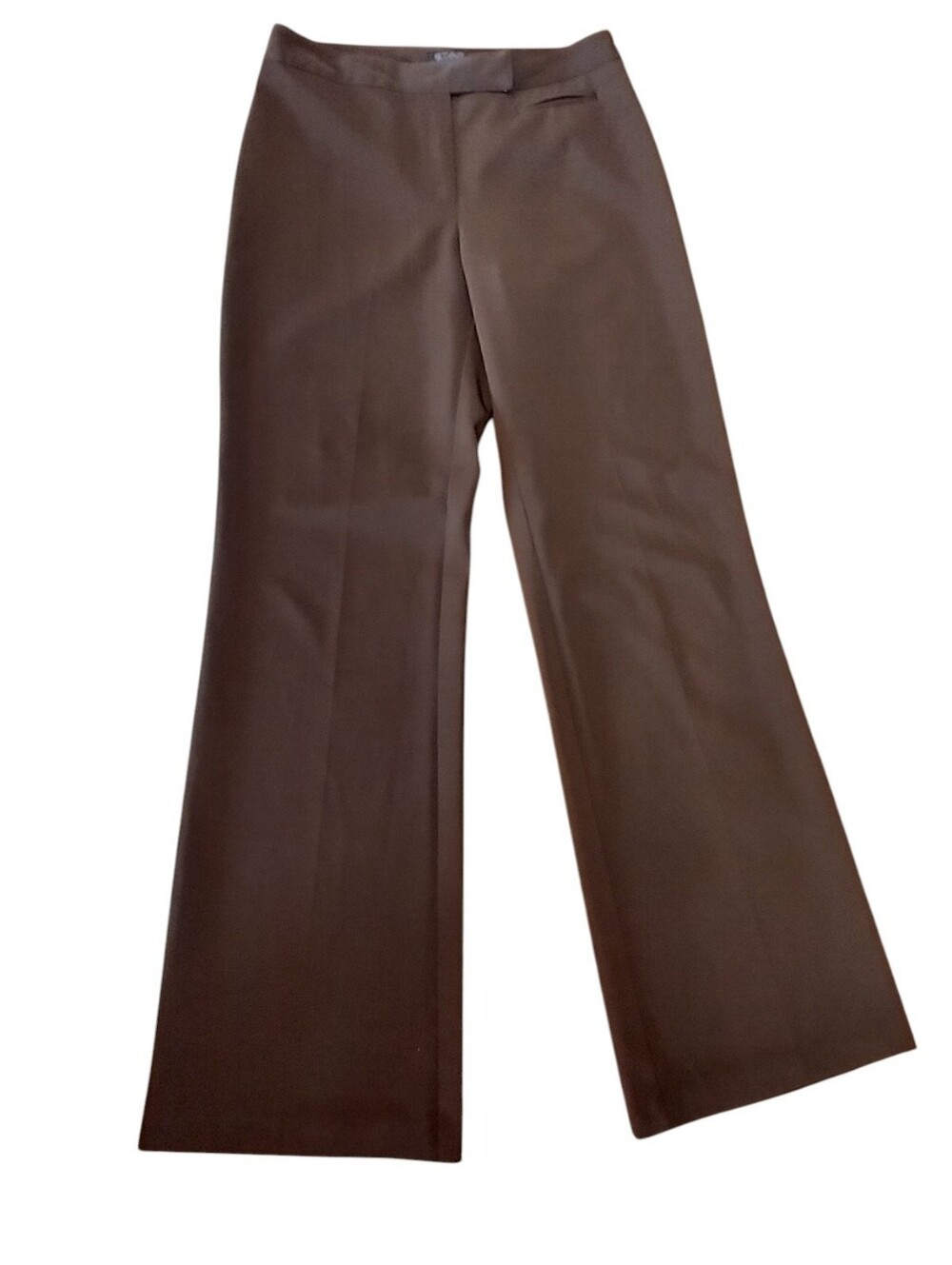 Star City Brown Wide-Leg Dress Pants